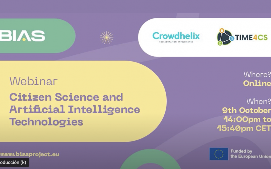 Citizen Science and Artificial Intelligence Technologies: Collaborating for an Innovative and Unbiased Future